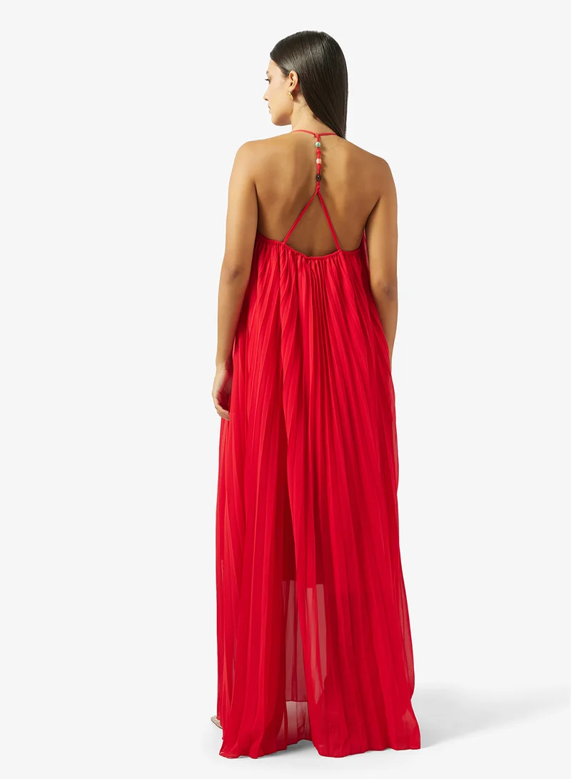 ايلا Pleated Volume dress